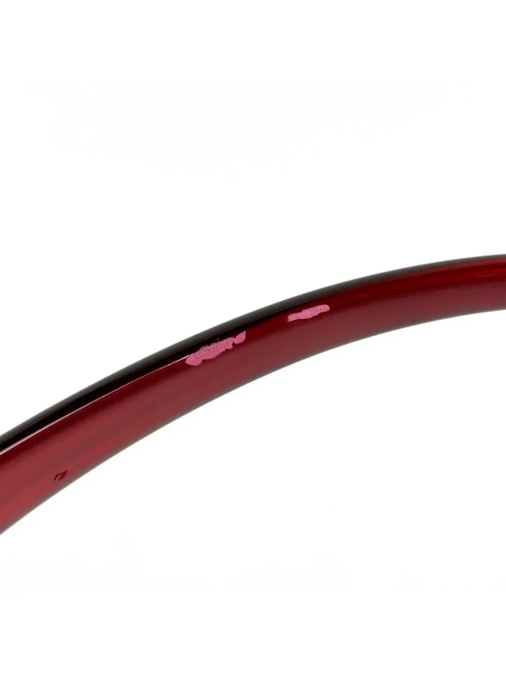 Fendi Sunglasses Zucca Logo Acetate Red Eyewear